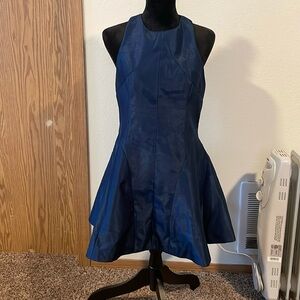 Midnight Blue Structured cocktail dress